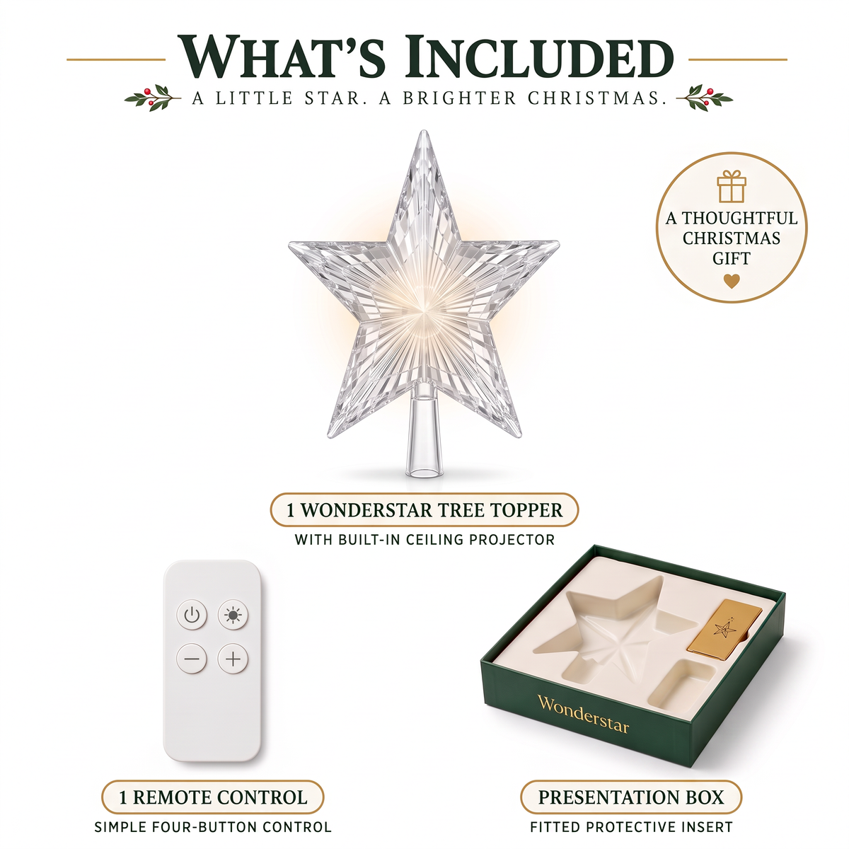 WonderStar Tree Star Projector